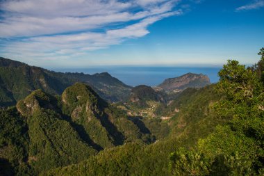 Madeira Adası 'nda Balcoes Levada