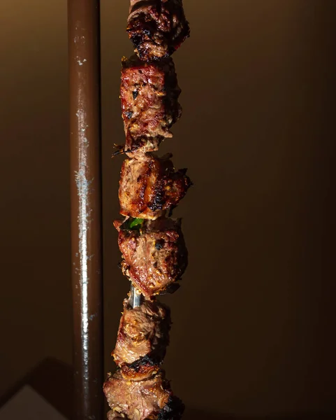 Meat stick from Madeira Island in Portugal — ストック写真