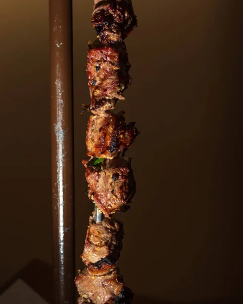 Palito de carne da Ilha da Madeira em Portugal — Fotografia de Stock