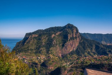 Madeira Adası 'nın güzel manzarası