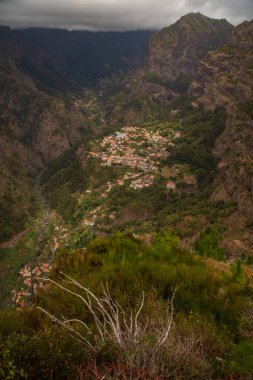 Eira Serrado 'nun Madeira Adası' ndaki manzarası