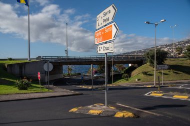 Madeira adasında yollar