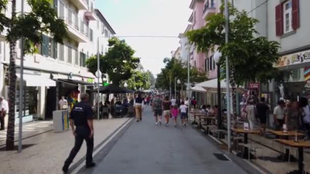 Madeira Portugal Noviembre 2019 Funchal Isla Madeira Portugal — Vídeo de stock