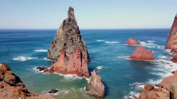 Madeira Adası Coğrafyası Portekiz — Stok video