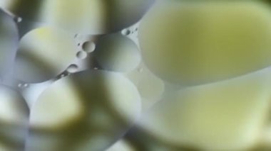 circular golden geometric forms in water