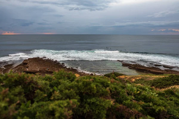 Playa de Pedra Branca en Ericeira Portugal — Foto de Stock