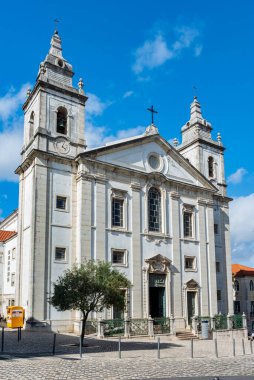 Lizbon, Portekiz. 05 Mart 2020. Lizbon 'daki Santa Isabel Kilisesi