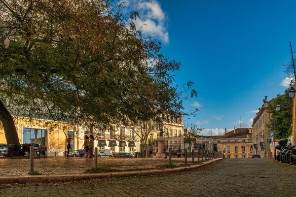 葡萄牙里斯本 March 2020 里斯本市中心景观 — 图库照片