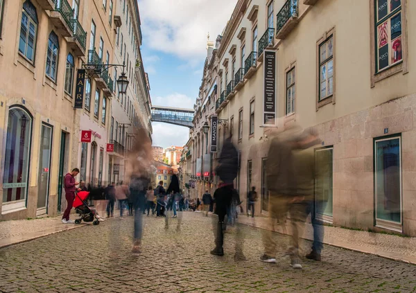 Lisboa Portugal Marzo 2020 Vista Del Centro Lisboa — Foto de Stock