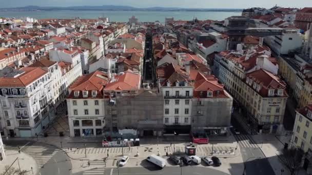 Вид Місто Лісабон — стокове відео