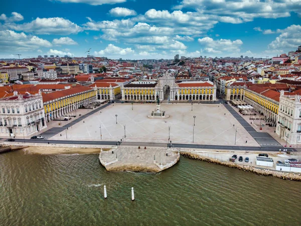 葡萄牙里斯本 March 2020 里斯本市中心景观 — 图库照片