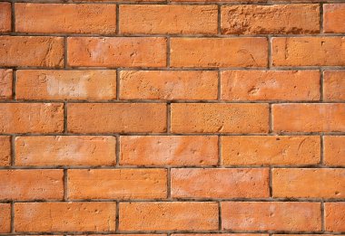 Turuncu tuğlalardan oluşan duvar eometrik arkaplan