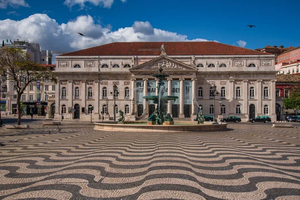 Lizbona Portugalia Marca 2020 Widok Centrum Lizbony — Zdjęcie stockowe