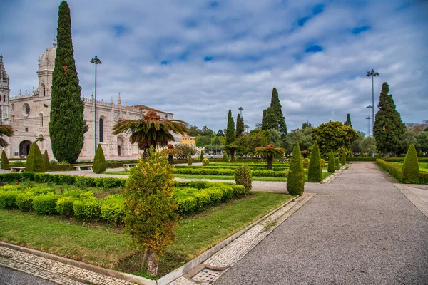 Lisbona Portogallo Aprile 2020 Veduta Del Quartiere Belem Lisbona Portogallo — Foto Stock