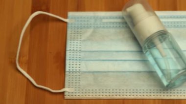 Prodüksiyon sirkülasyon maskesi ve temizlik jeli kabuk 19.