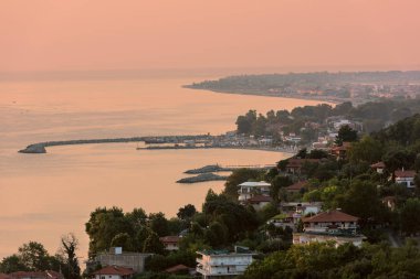 Deniz kenarı, Yunanistan Hava görünümünü