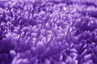 Buz desen, ultra violet kavramı - 2018 yılın renk doğal arka plan