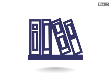 Kitap yığını simgesi