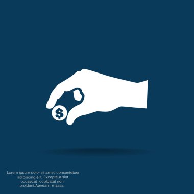 Elinde para web simgesi