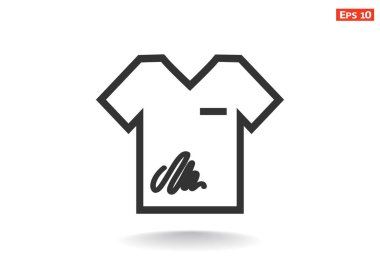 T-shirt web simgesi