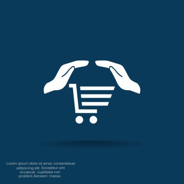 el ve alışveriş sepeti