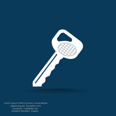 Basit anahtar web simgesi