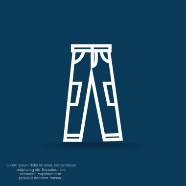 pantolon web simgesi