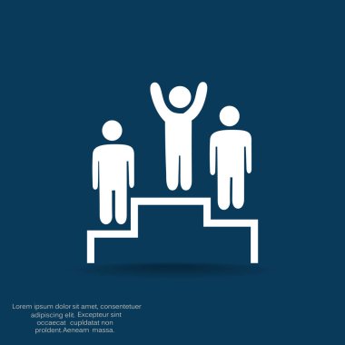 Kazanan podyum simgesi