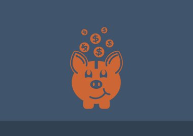 kumbara düşen paraları ile