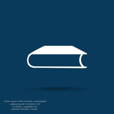 Kapalı kitap web simgesi