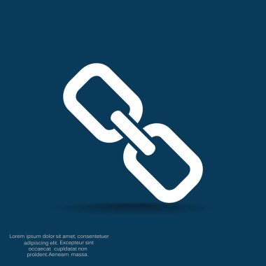 basit zincir simgesi