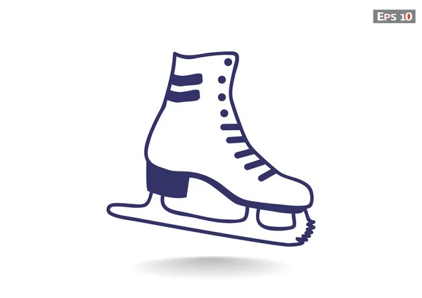 Skate sapato web ícone —  Vetores de Stock