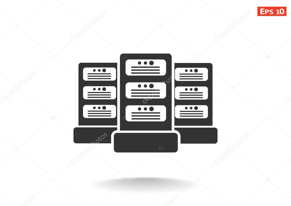 Data servers web icon