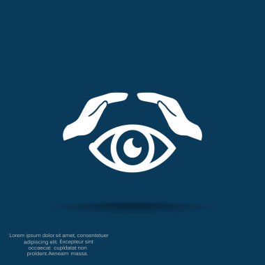 Vizyon ve sigorta web simgesi