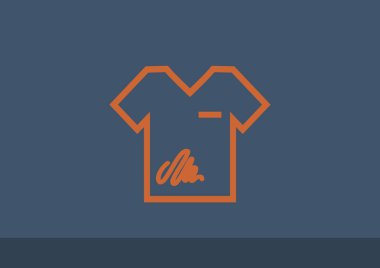 T-shirt web simgesi
