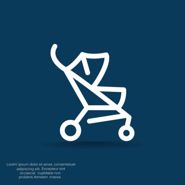 bebek arabası simgesi