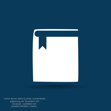 Kapalı kitap web simgesi