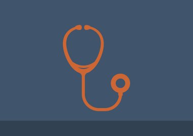 basit stetoskop simgesi
