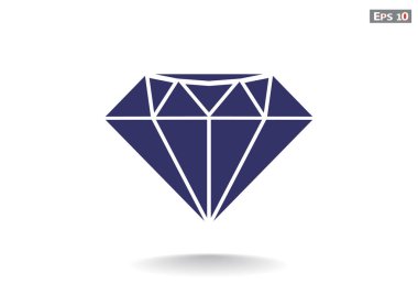 Basit mücevher simgesi