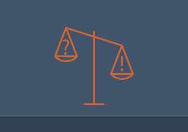 Adalet basit web simgesi ölçekleri