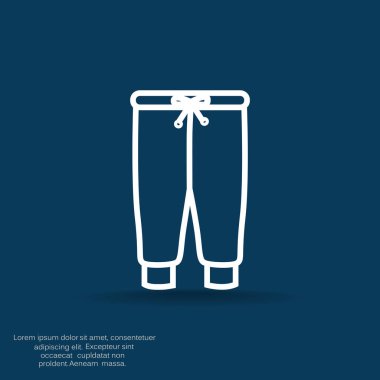 pantolon web simgesi