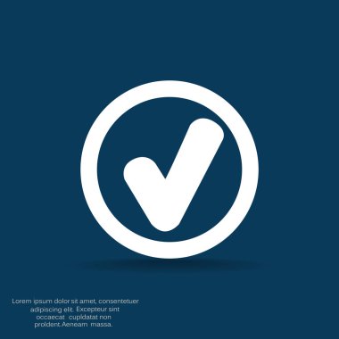 Onay işareti web simgesi