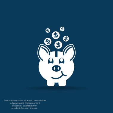 kumbara düşen paraları ile