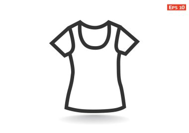 T-shirt web simgesi