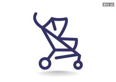 bebek arabası simgesi