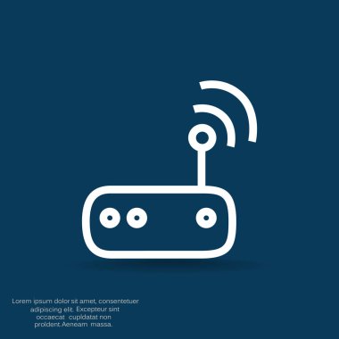 Wi-Fi Router simgesi