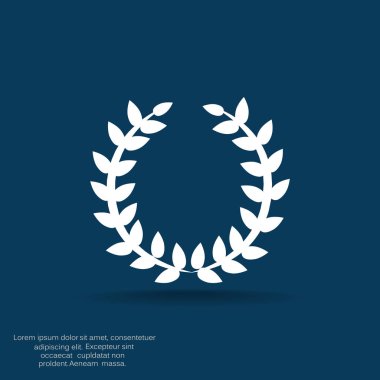 Kazanan çelenk simgesi