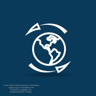 Planet earth web simgesi