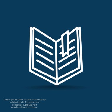 Açık kitap web simgesi