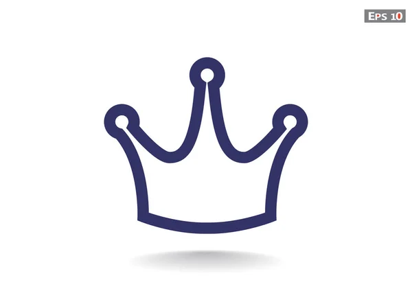 Иконка Crown Web — стоковый вектор